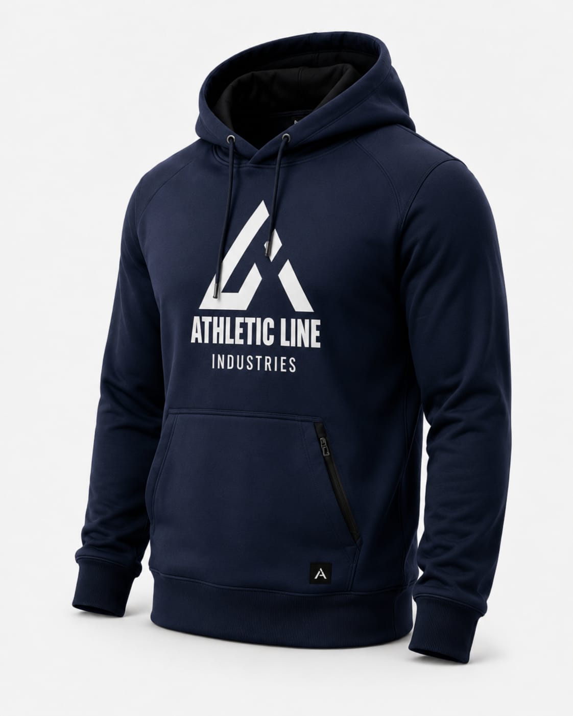Athletic Line Industries Men's Navy Blue Premium Pullover Hoodie