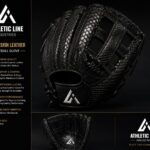 Cobra Snake Skin Leather Baseball Glove with Custom Logo | Athletic Line Industries