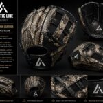 Snake Skin Leather Baseball Glove with Custom Logo | Athletic Line Industries